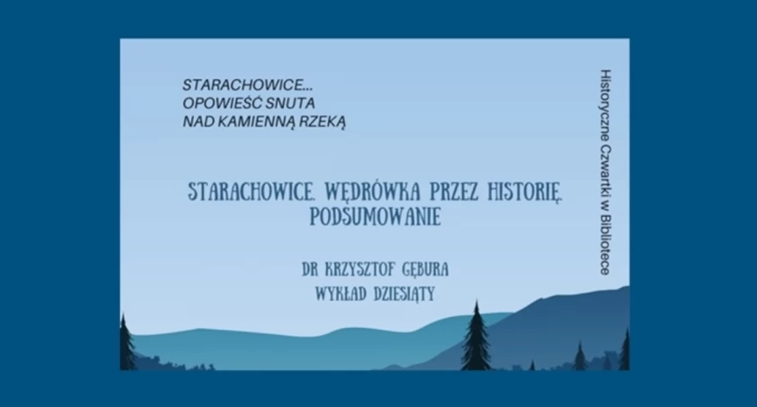 Wędrówka przez historię - spotkanie z dr Krzysztofem Gęburą