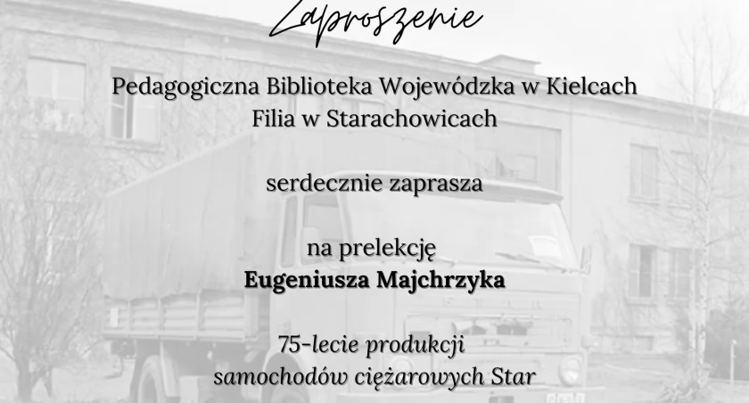 Prelekcja Eugeniusza Majchrzyka o 75-leciu Starów