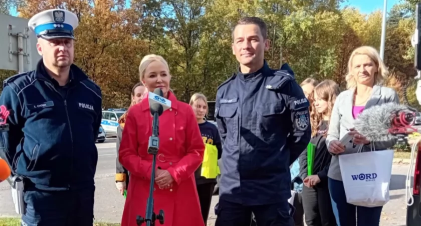 Akcja ZNICZ: Odblaski w Starachowicach dla naszego bezpieczeństwa 
