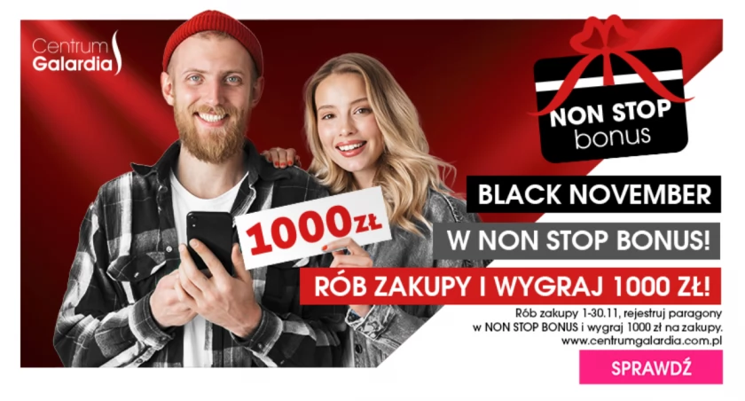 CH Galardia chce wyprawić Święta klientom rozdając 1000 zł na zakupy