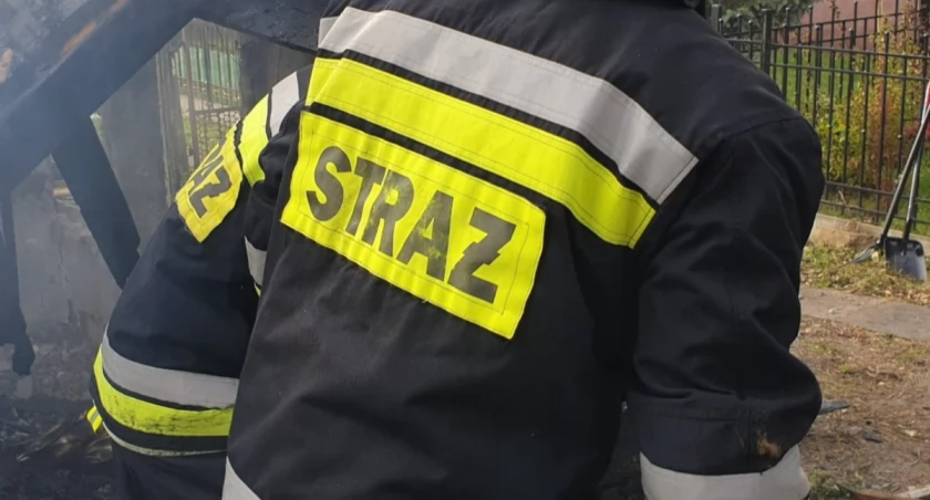 Nocny koszmar w bloku w Starachowicach. Pożar w mieszkaniu