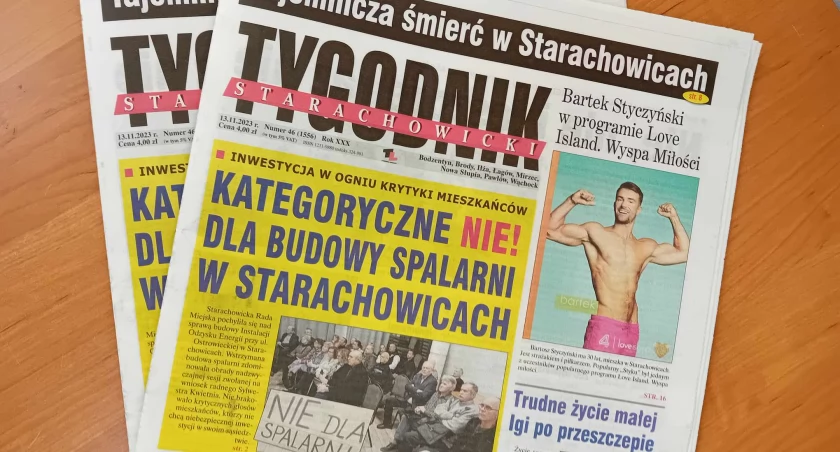 NIe zapomnij, że Tygodnik Starachowicki czeka w kioskach i sklepach