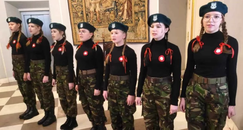 Małe Wojaczki ze Stykowa na Zamku Królewskim w Warszawie