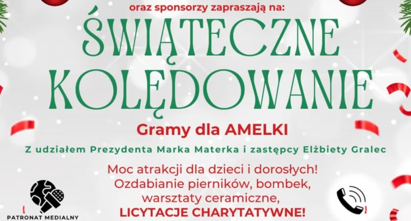 Świąteczne kolędowanie dla Amelii w Starachowicach