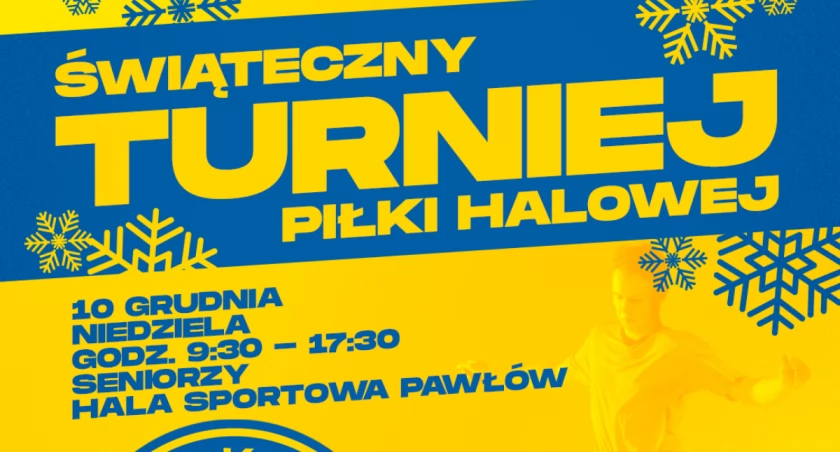 Świąteczny turniej w hali w Pawłowie. Faworytów do triumfu jest kilku