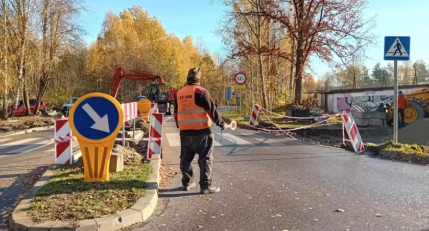  Droga w kierunku Lipia nadal zamknięta
