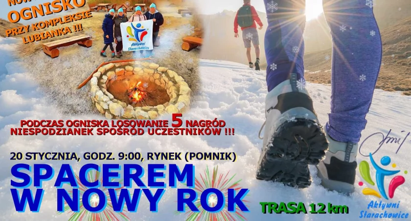 Aktywni Starachowice zapraszają na Spacer w Nowy Rok