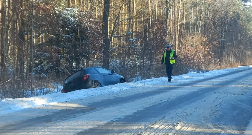 Kraksa w Lubieni. Straciła panowanie nad samochodem