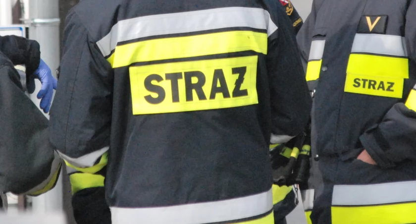 Pożar w mieszkaniu na Alei Niepodległości w Starachowicach