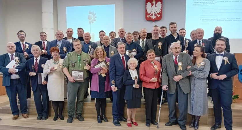 Honorowi Przyjaciele Starachowic. Statuetki dla zasłużonych