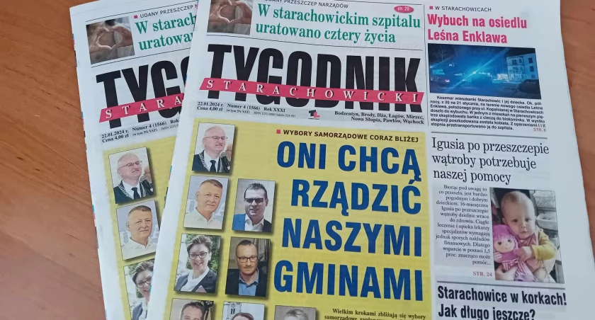 Nie przegap najnowszego wydania Tygodnika Starachowickiego, sporo się dzieje!