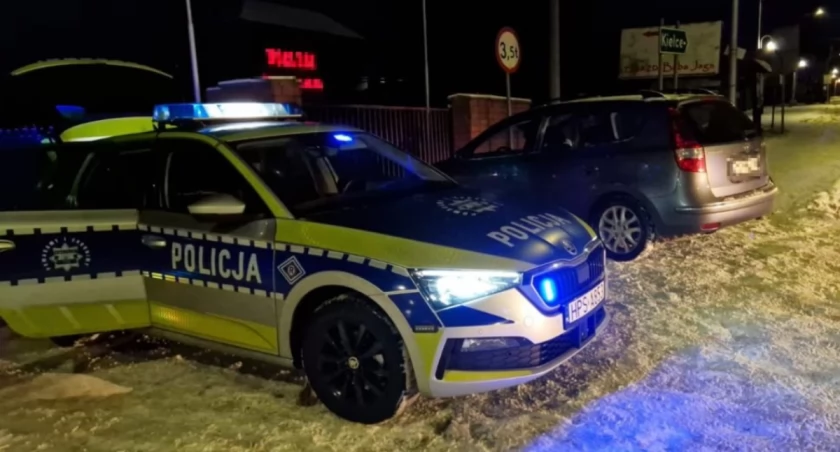 Pijany zatrzymany w Świętej Katarzynie. Blisko 2 promile w organizmie