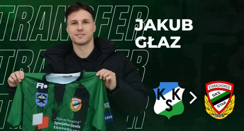 Jakub Głaz i Mateusz Kawecki w Starze Starachowice. Wzmocnią rywalizację w defensywie i drugiej linii