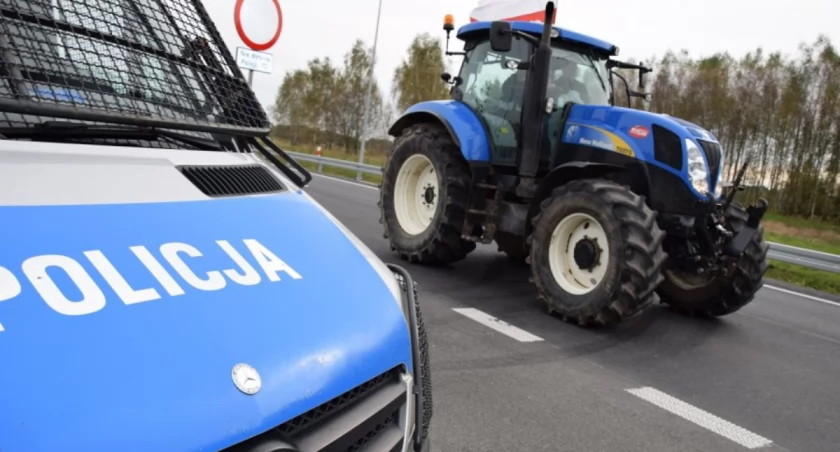 Uwaga kierowcy! Będzie protest rolników w naszym regionie