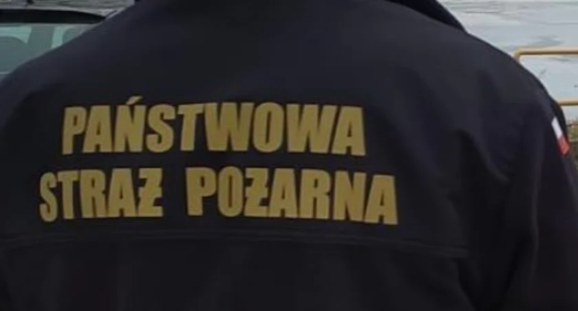 Pożar w Starachowicach. Kierująca miała sporo szczęścia