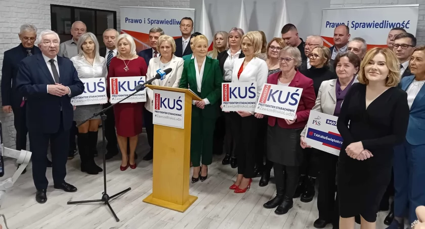 PiS idzie do wyborów, kandydaci do Rady Miejskiej, Rady Powiatu oraz na prezydenta Starachowic