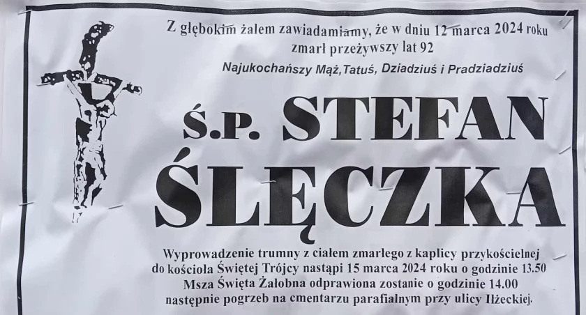 Zmarł Stefan Ślęczka, kierownik Robót Górniczych kopalni Henryk-Szyb