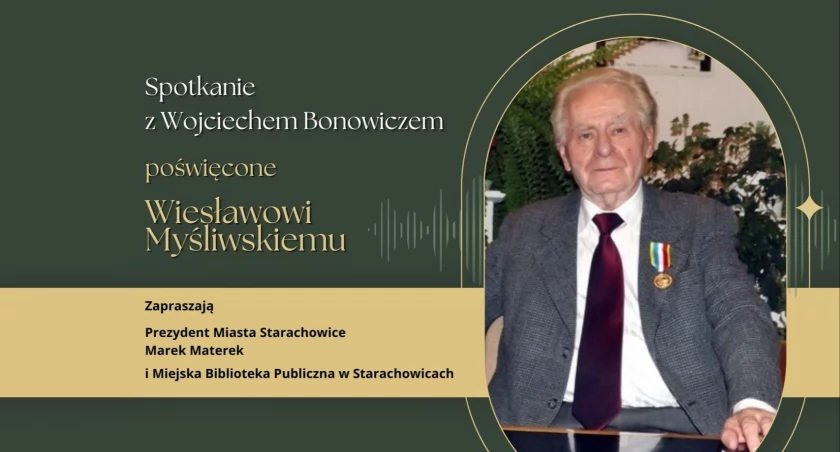 Bonowicz o Myśliwskim w MBP w Starachowicach