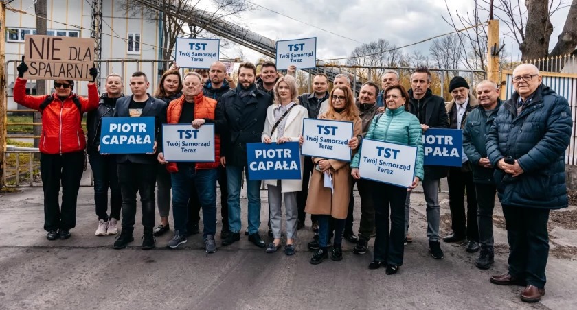 KW TST Twój Samorząd Teraz przeciw budowie spalarni