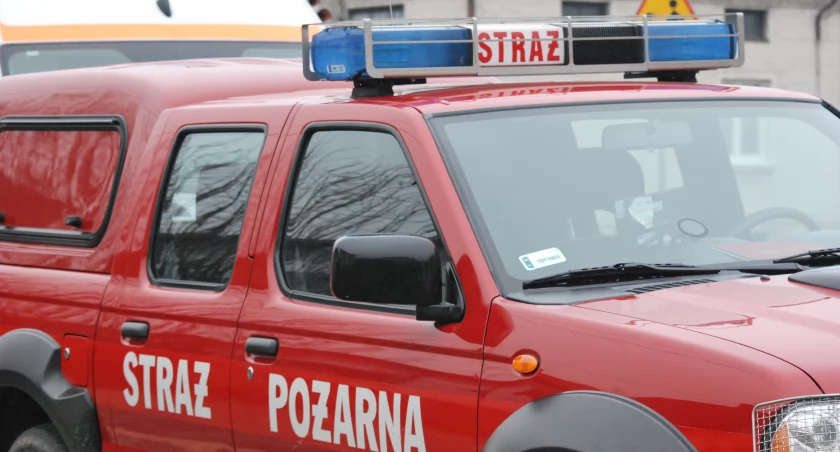 Pożar w Lipiu. Mieszkańcy ewakuowali się z domu