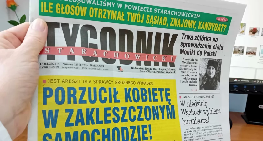 Najnowszy numer Tygodnika Starachowickiego już na Was czeka...