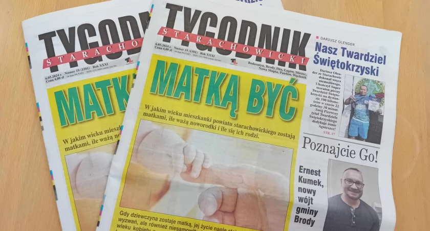 Tygodnik Starachowicki poleca się na nowy tydzień