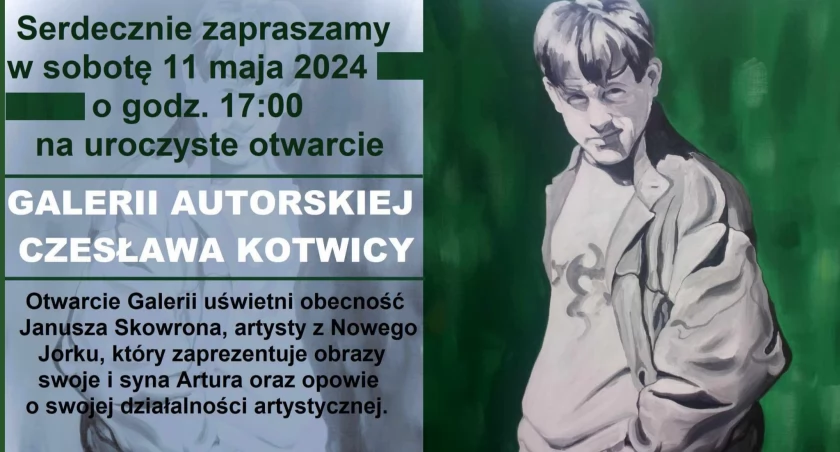 W sobotę otwarcie Galerii Czesława Kotwicy