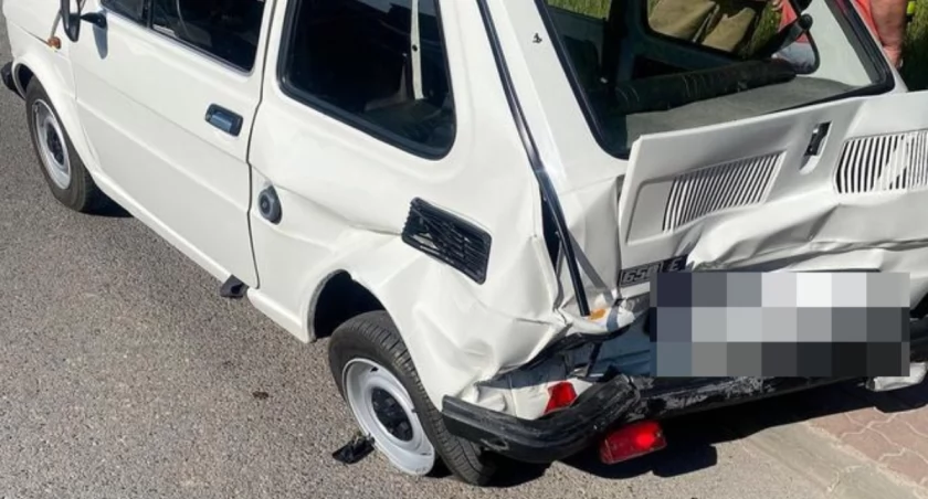 Dwa wypadki w ostatnią niedzielę maja. W Starachowicach wywróciła się rowerzystka, w Pawłowie zderzenie dwóch samochodów