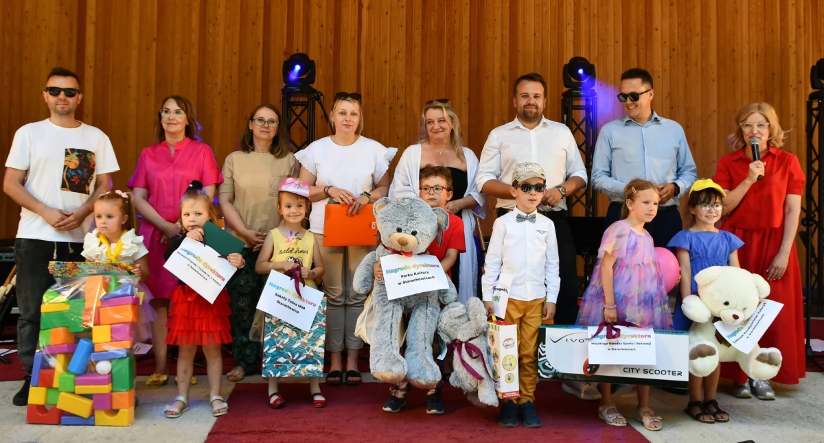 Rozśpiewane przedszkolaki w Parku Miejskim w Starachowicach. Za nami 41. Dziecięcy Festiwal Piosenki