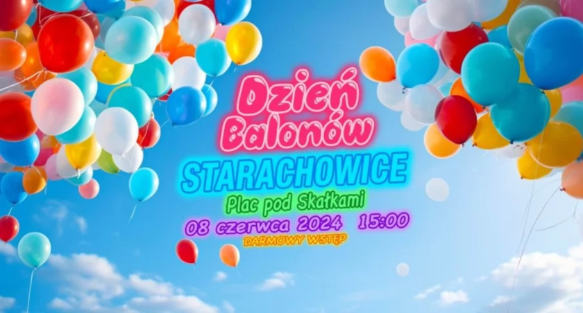 Dzień Balonów na placu pod Skałkami