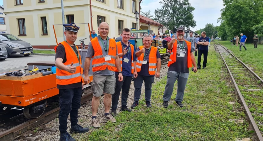 Starachowiczanie na międzynarodowym zlocie drezynowym