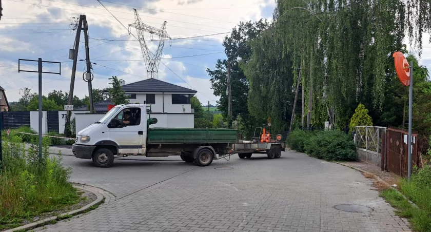 Zakorkowane osiedle Orłowo przez budowę obowdnicy Starachowic, co na to policja? 