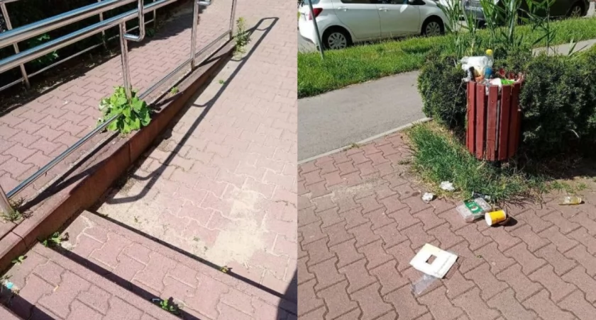 Chodniki zachwaszczone, zaśmiecone... Czytelnicy ze Starachowic pytają, czy ktoś nad tym w ogóle panuje?