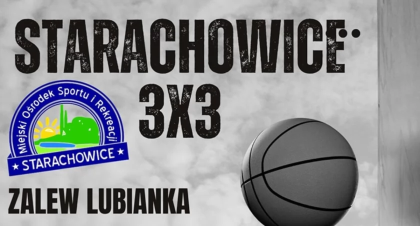 Klub Basket Starachowice i MOSiR zapraszają na koszykarskie turnieje w formule 3x3. Dwa dni emocji