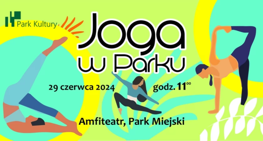 Joga w starachowickim parku