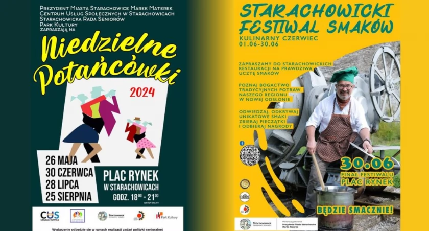 Potańcówka z festiwalem smaków w niedzielę na rynku