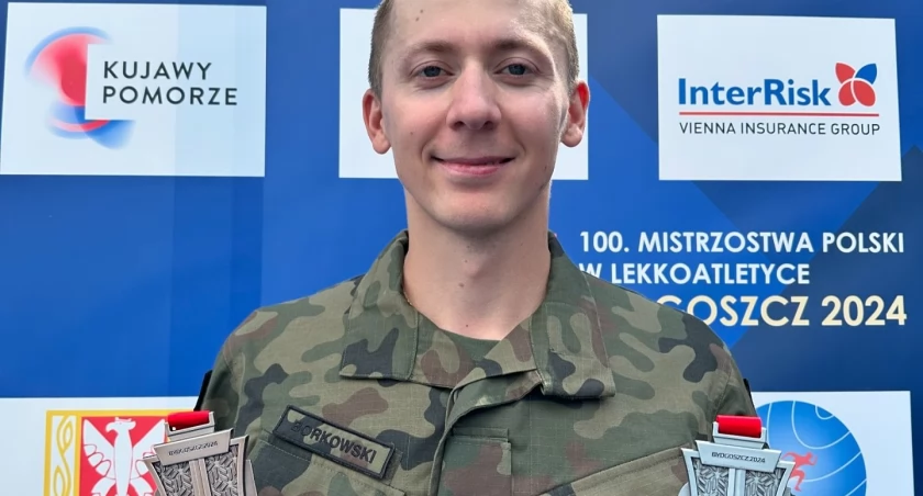 Mateusz Borkowski podwójnym medalistą mistrzostw Polski
