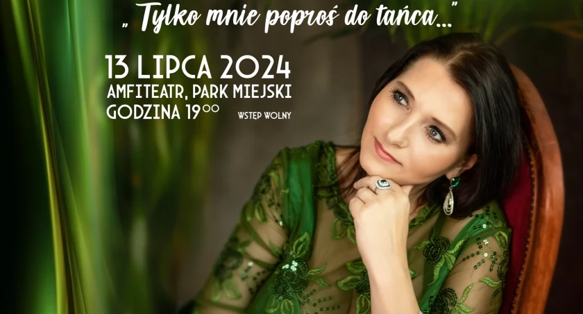 Anna Maria Adamiak na scenie Parku Miejskiego