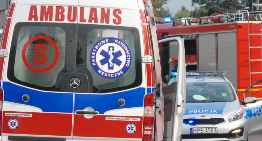 Mężczyzna z podciętym gardłem w Starachowicach? Interwencja policji na osiedlu Żeromskiego