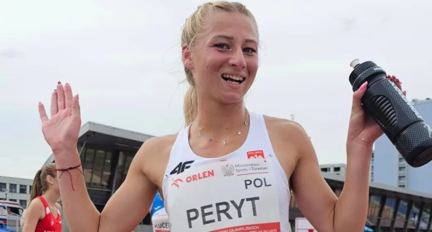 Maja Peryt w biało-czerwonych barwach. Lekkoatletka Juventy Cerrad Starachowice wzięła udział w meczu międzypaństwowym