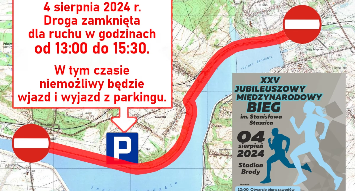 Międzynarodowe biegi w gminie Brody. Będą utrudnienia w ruchu!