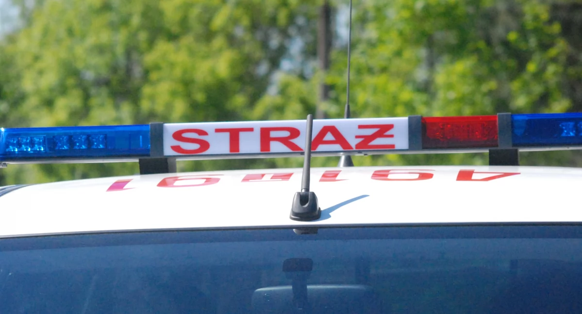Pożar samochodu w Starachowicach. Na ratunek ruszyły strażackie zastępy