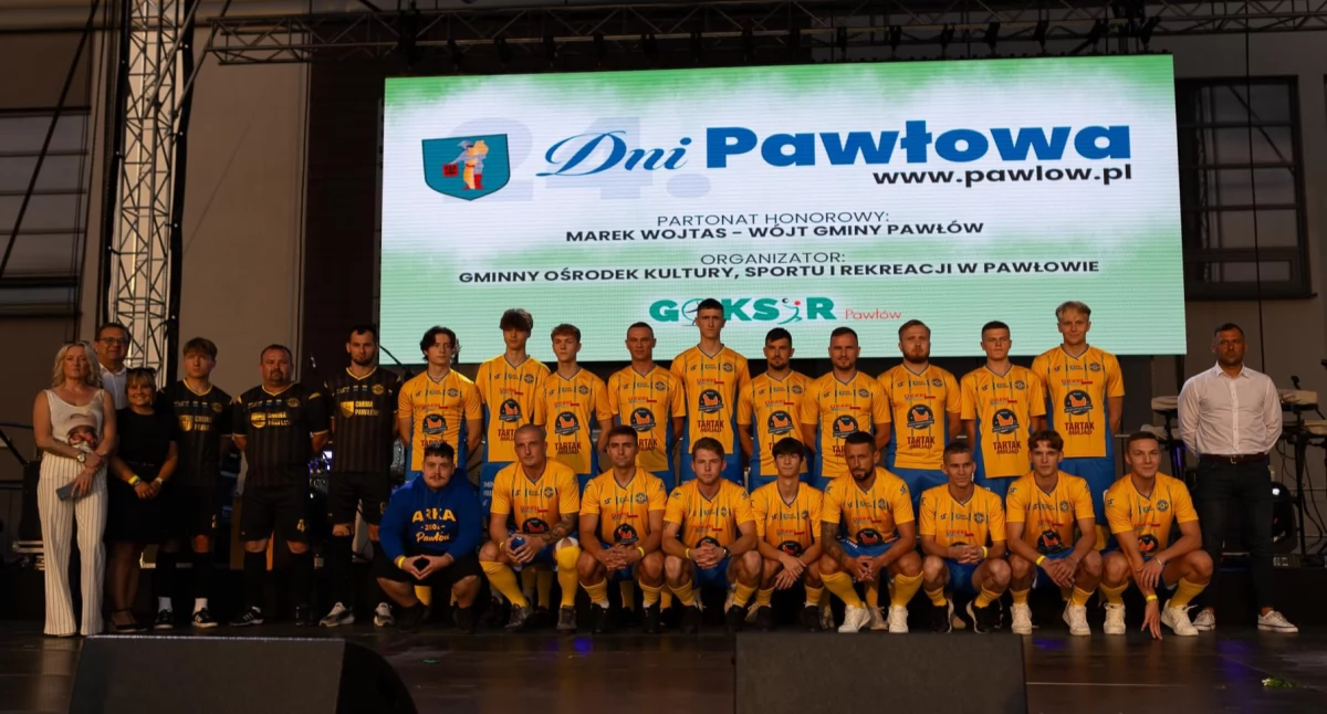 Arka Pawłów zaprezentowała się szerokiej publiczności. 11 sierpnia pierwszy mecz o punkty