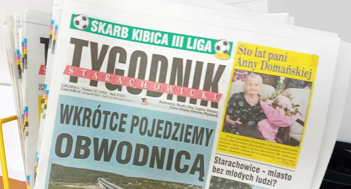 Nie zapomnij, że Tygodnik Starachowicki czeka w kioskach i sklepach!