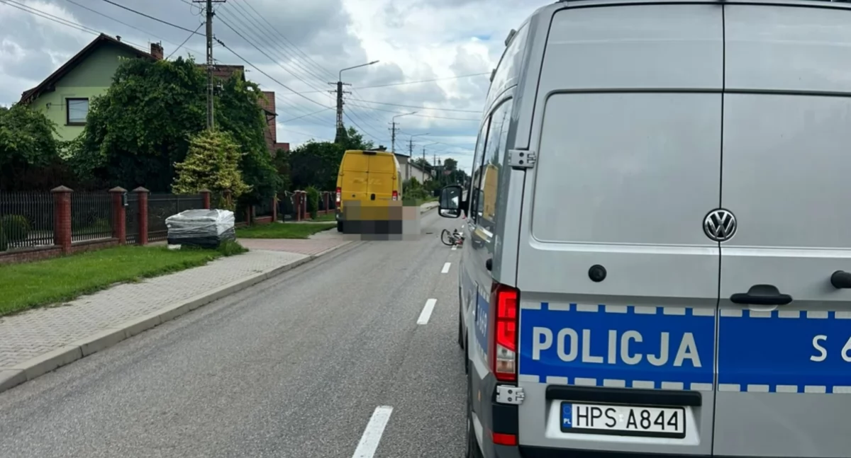 Tragiczny finał wypadku w Małyszynie Górnym. Nie żyje mężczyzna potrącony przez samochód
