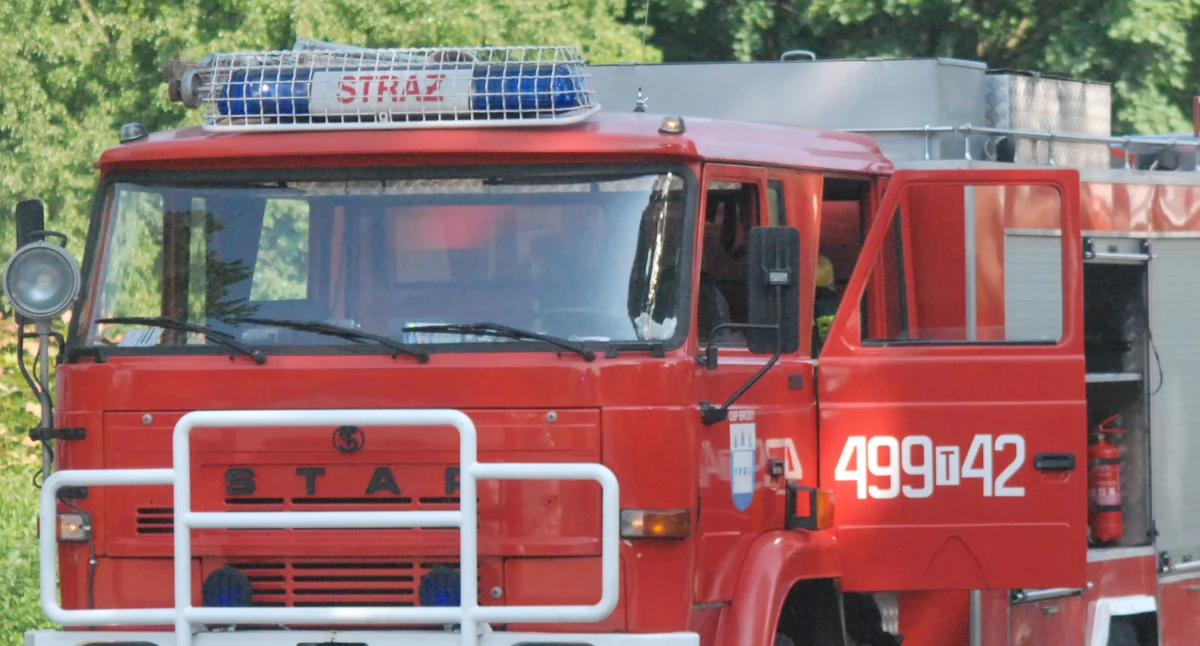 Pożar w mieszkaniu w Starachowicach? Wieczorna interwencja straży pożarnej