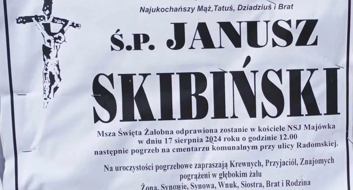 Ostatnie pożegnanie Janusza Skibińskiego