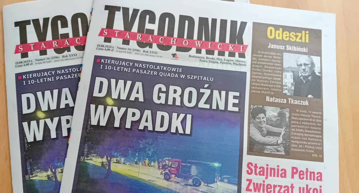 Tygodnik Starachowicki poleca się na dobry tydzień