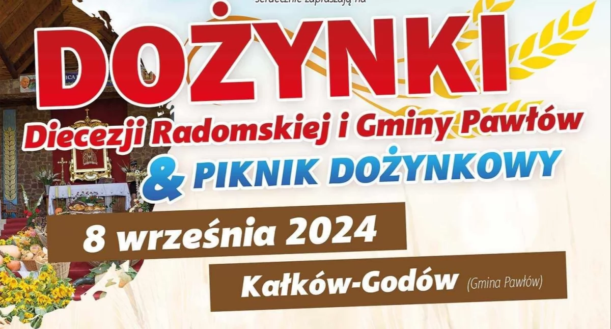 Dożynki Diecezji Radomskiej i gminy Pawłów