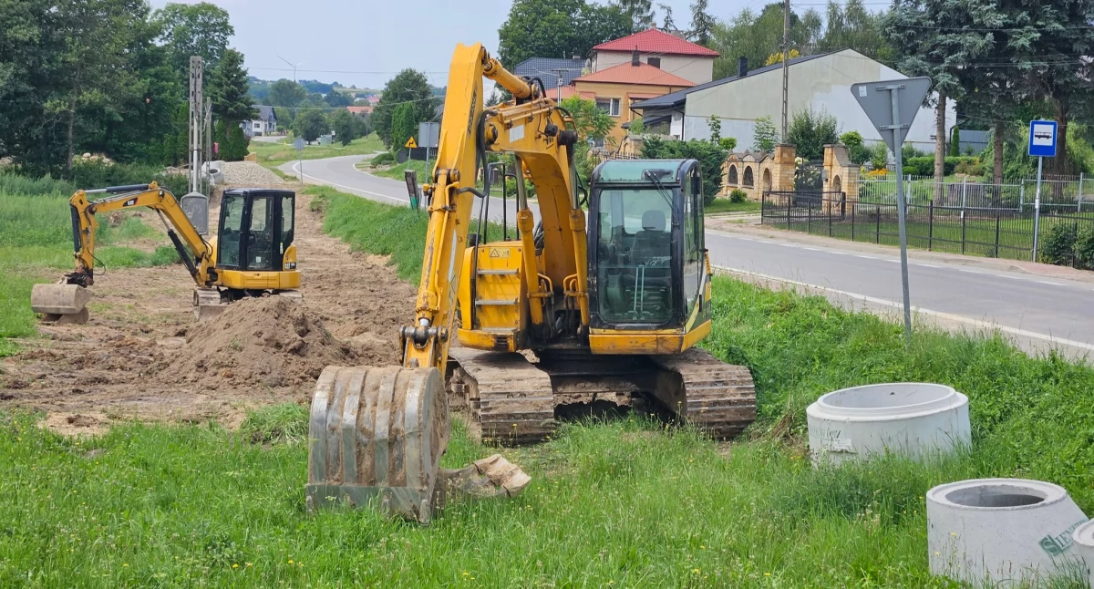 Kanalizacja sanitarna w Rzepinie-Kolonii